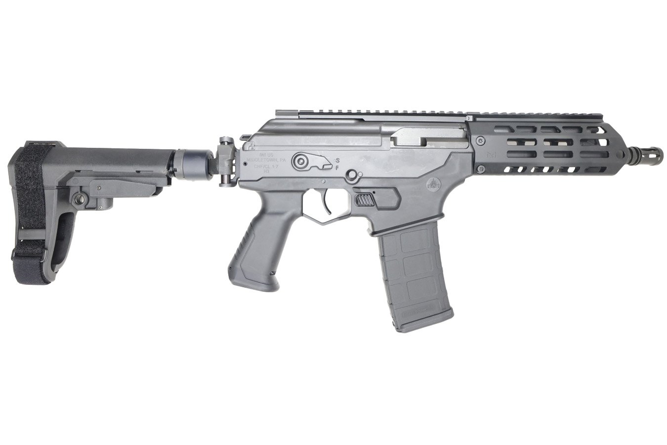 IWI Galil Ace Gen II 5.56mm Semi Automatic Pistol with Side Folding SBA3 Brace